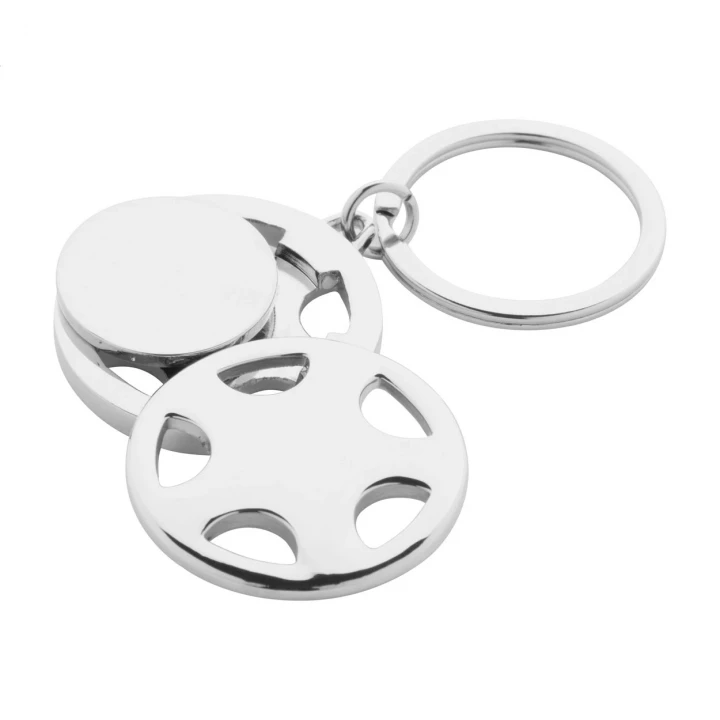 Dromo Car Wheel Metal Keyring
