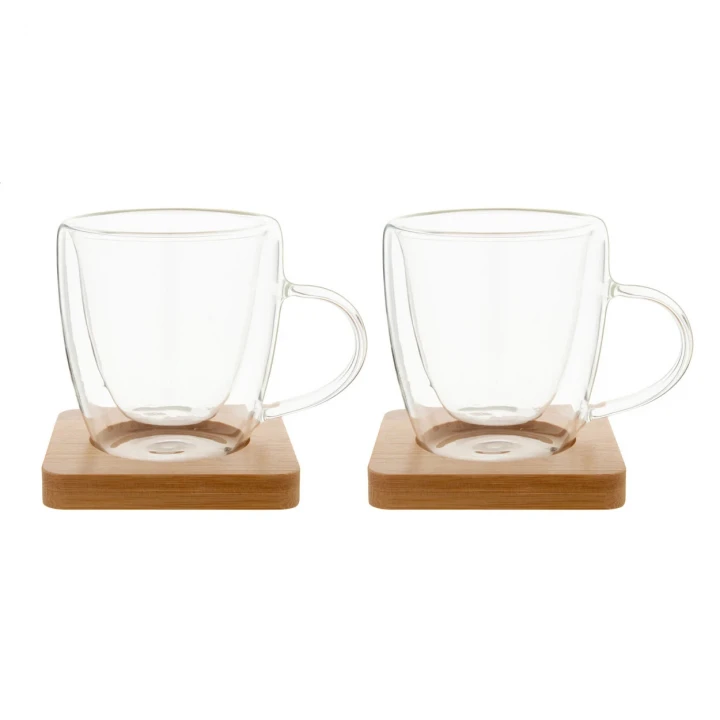 Mocaboo Glass Espresso Cup Set