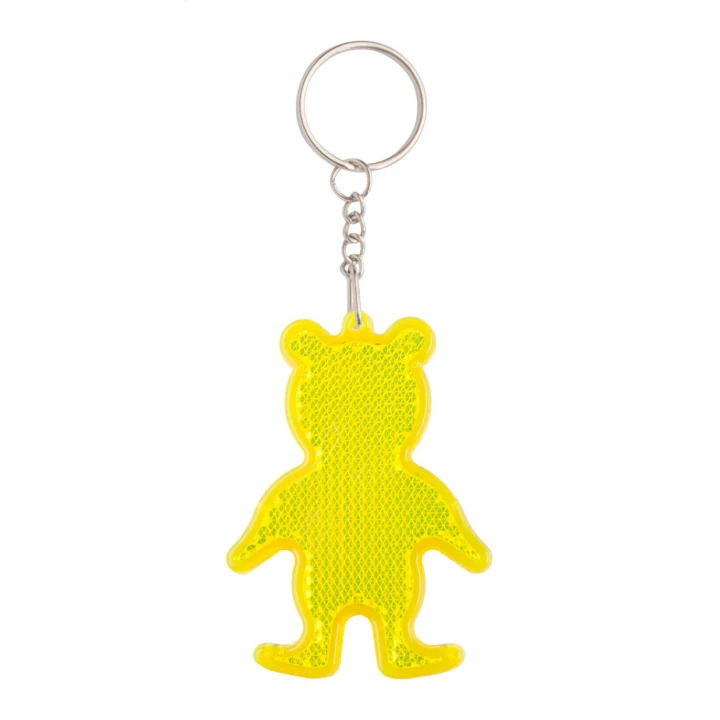 Safebear Prism Reflective Bear Shaped Keyring