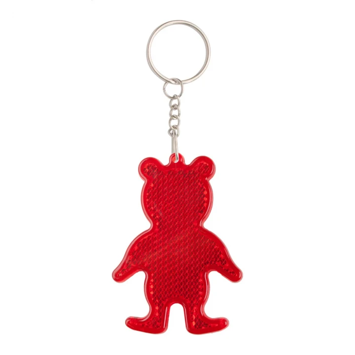Safebear Prism Reflective Bear Shaped Keyring
