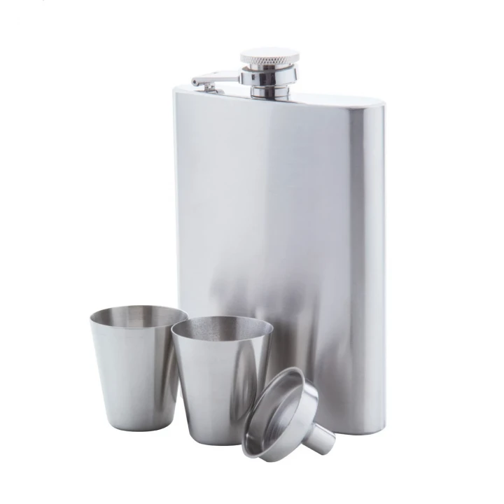 Shackleton Hip Flask Set