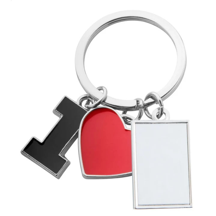 I Love Metal Keyring