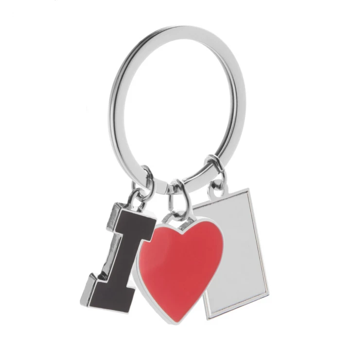 I Love Metal Keyring