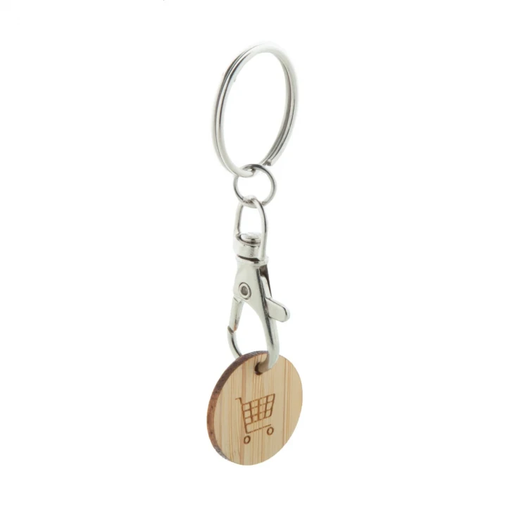 Boomarket Trolley Coin Keyring