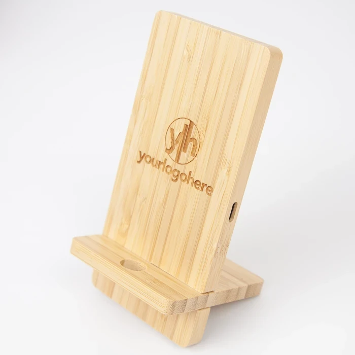 Bamboo Charging Stand 