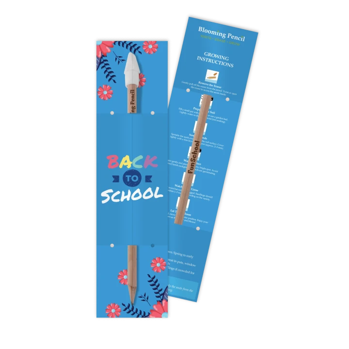 Blooming Pencil & Customised Sleeve