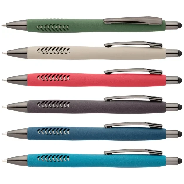 Avalon Recycled Plastic Stone Finish Stylus Pen