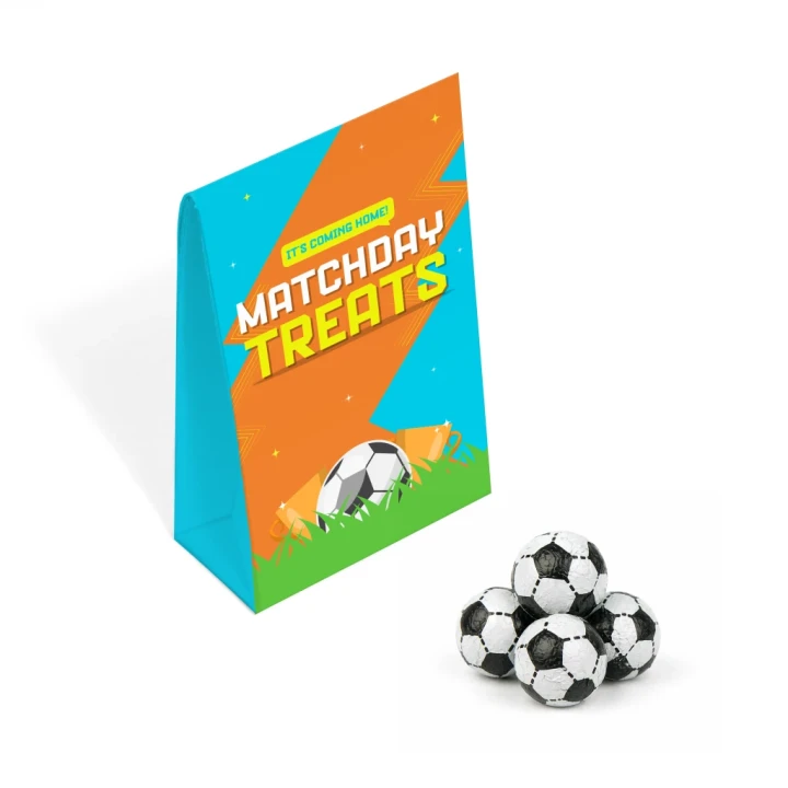 Eco Carton - Chocolate Footballs