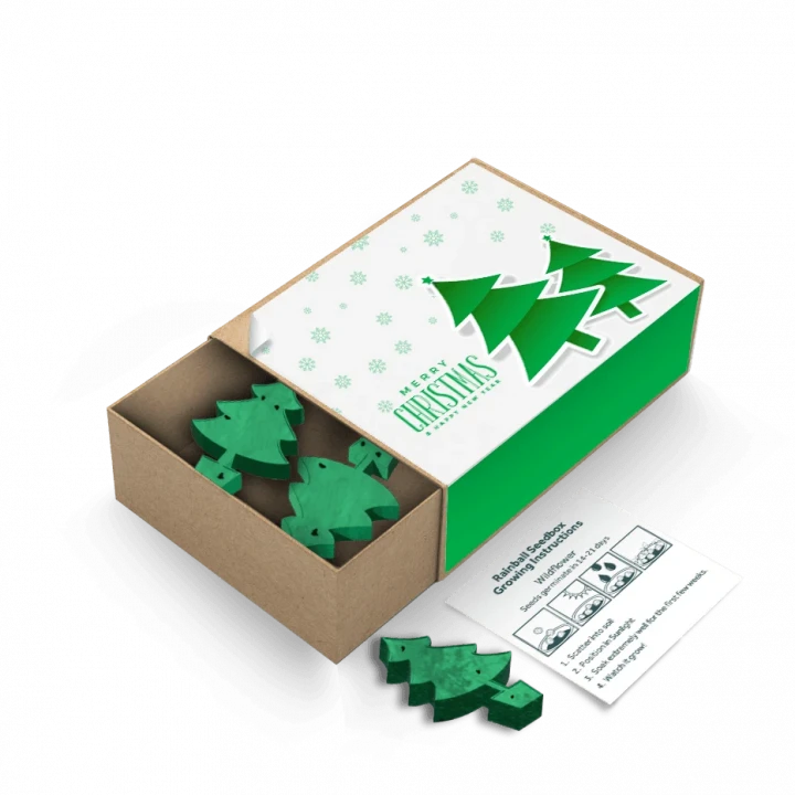 Christmas Tree Rainball Seedboxes