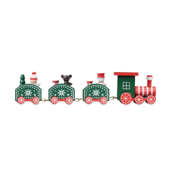 Wooden Christmas Train