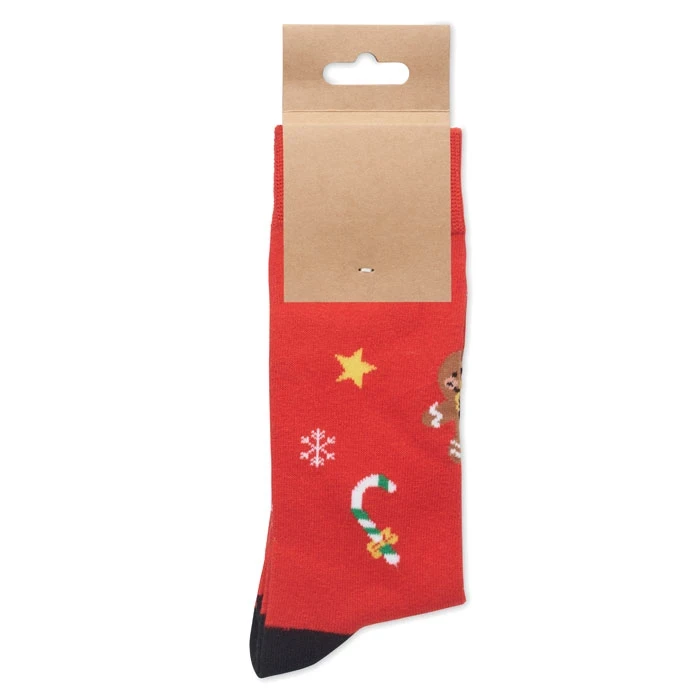 Pair Of Christmas Socks L 