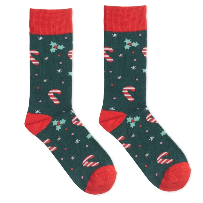 Pair Of Christmas Socks L 