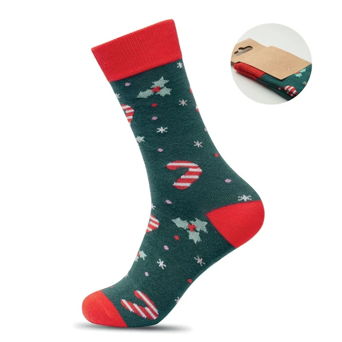 Pair Of Christmas Socks L 