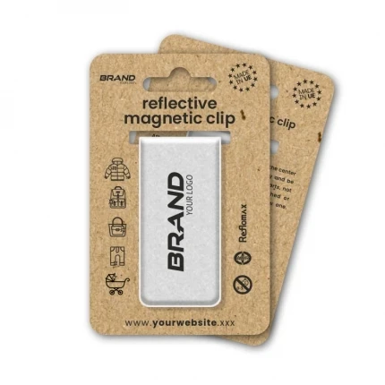 Reflective Magnet Clip