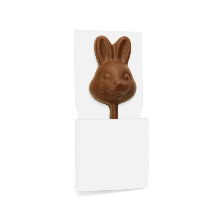 Easter Eco Lolly Box - Milk Chocolate - Bunny Lolly