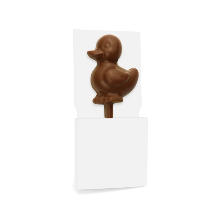 Easter Eco Lolly Box - Milk Chocolate - Duck Lolly