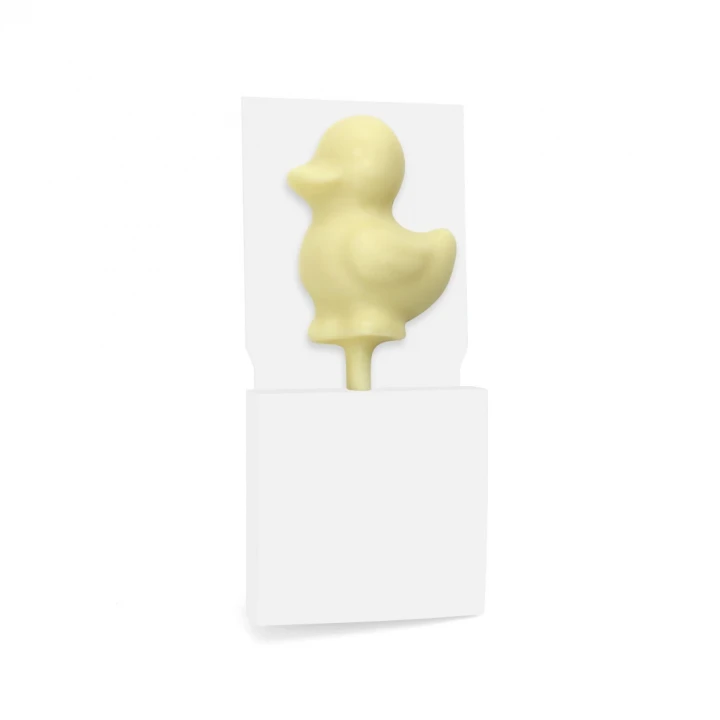 Easter Eco Lolly Box - White Chocolate - Duck Lolly
