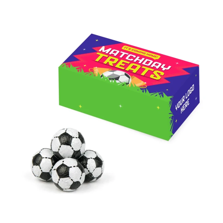 Eco Maxi Box - Chocolate Footballs