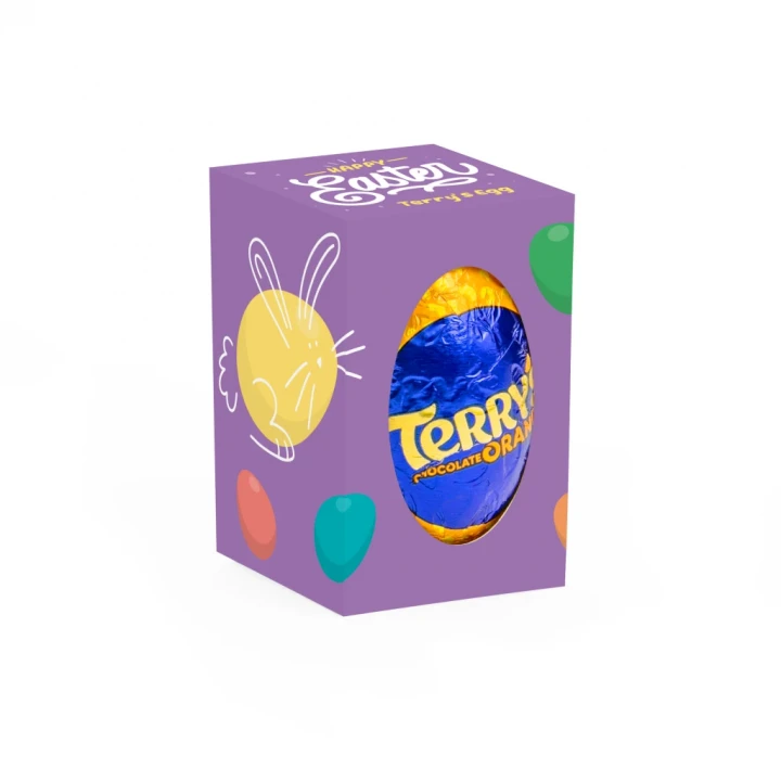 Easter Eco Mini Egg Box - Terry's Chocolate Orange Egg