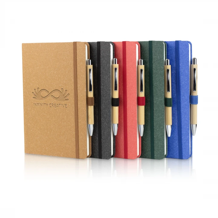 A5 Recycled Paper Envirobook & Pen Set