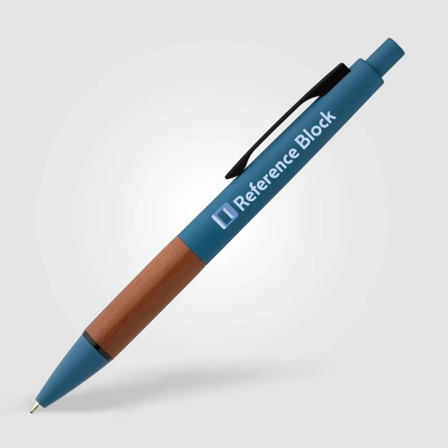 Tide Recycled Plastic Wood Grip Pen