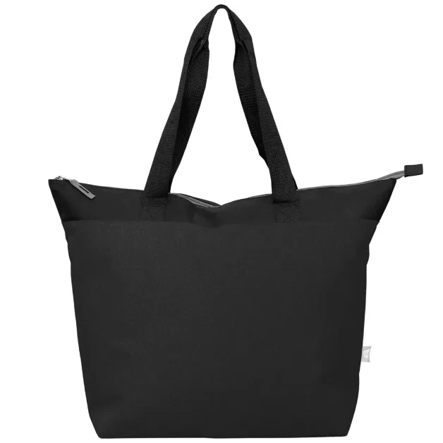 Metropolis 600D Recycled Polyester Zippered 44-can Cooler Tote Bag - 20L