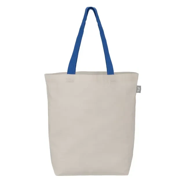 Tonga Recycled 5 oz Cotton Coloured Handle Shopping Tote Bag - 11L
