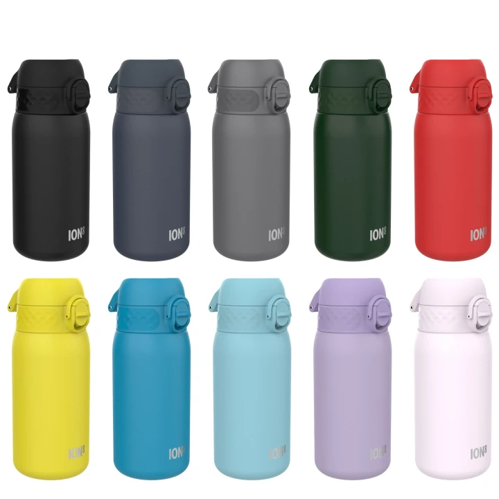 ION8 Stainless Steel 400ml Water Bottle
