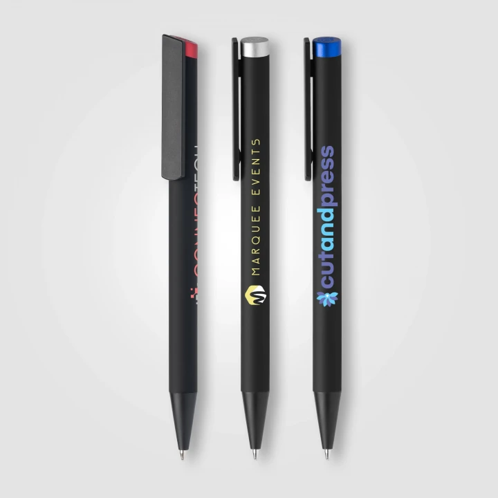 Volos Recycled Aluminium Colour Mirror Finish Ballpoint Pen
