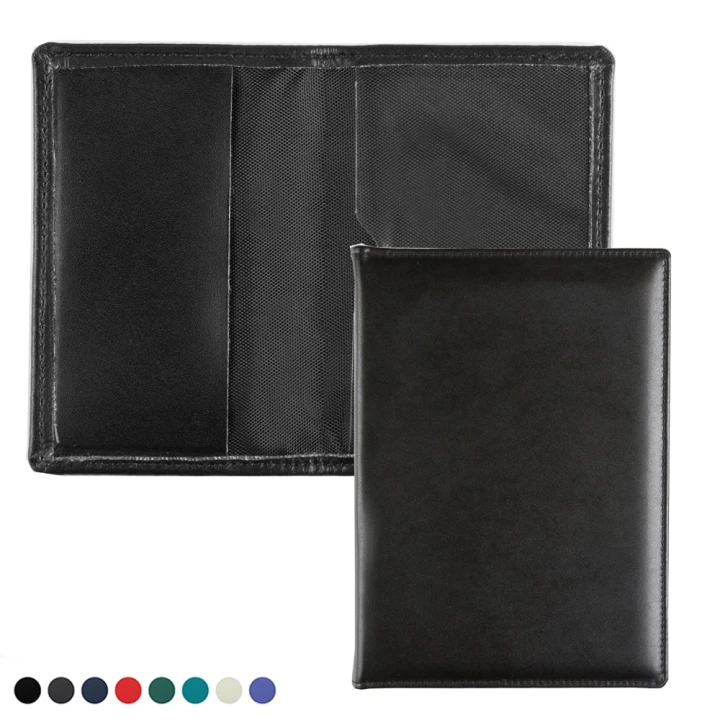 Recycled Eleather Travel or Identity Card Case, made in the UK 