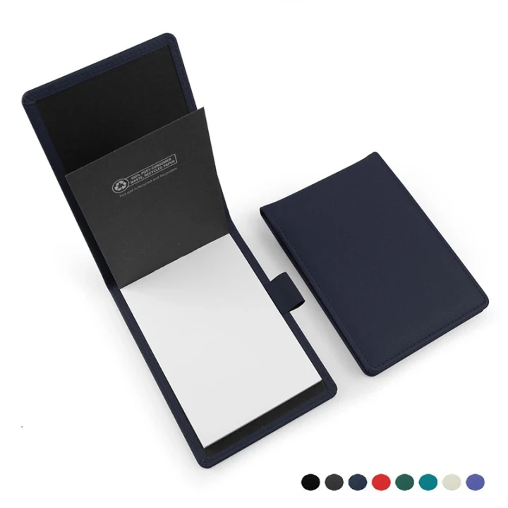 Recycled ELeather Slim Jotter / Waiter Order Pad, made in the UK