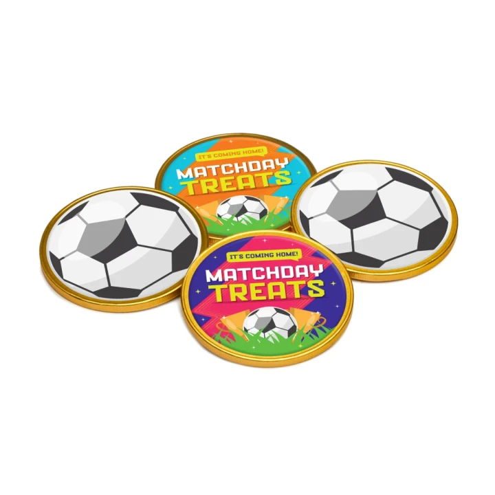 Medallion - 75mm - Foiled Chocolate