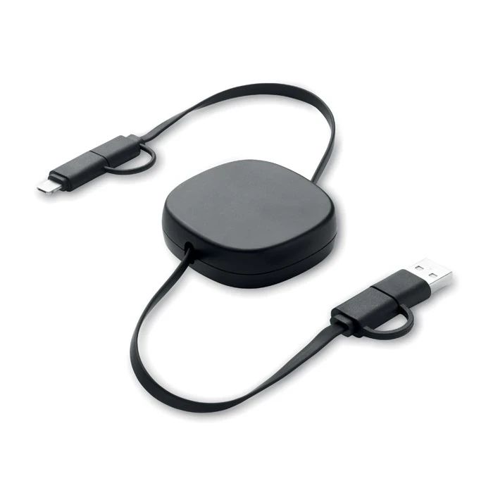 60W Retractable Charging Cable 