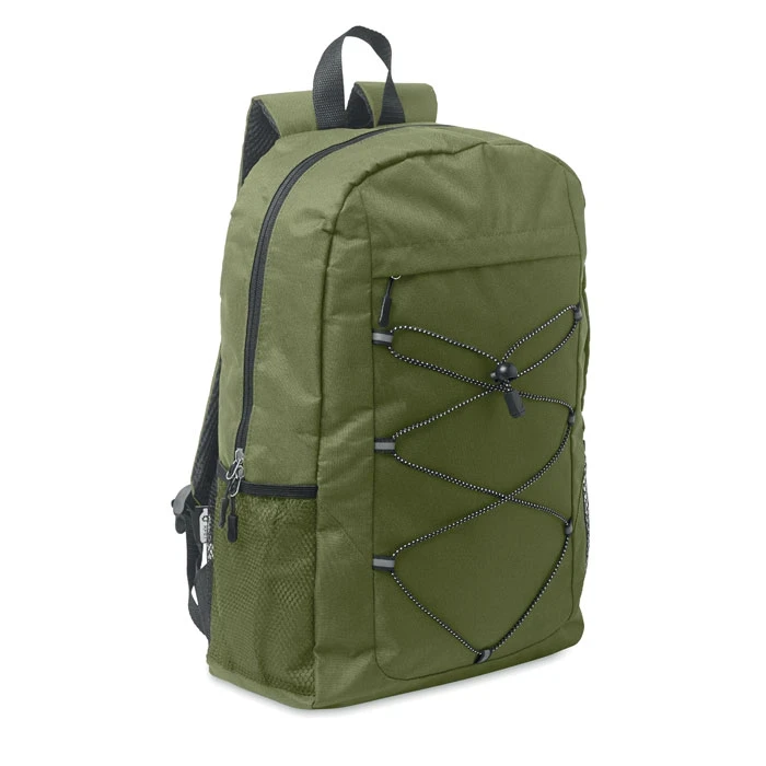 600D RPET Polyester Backpack   