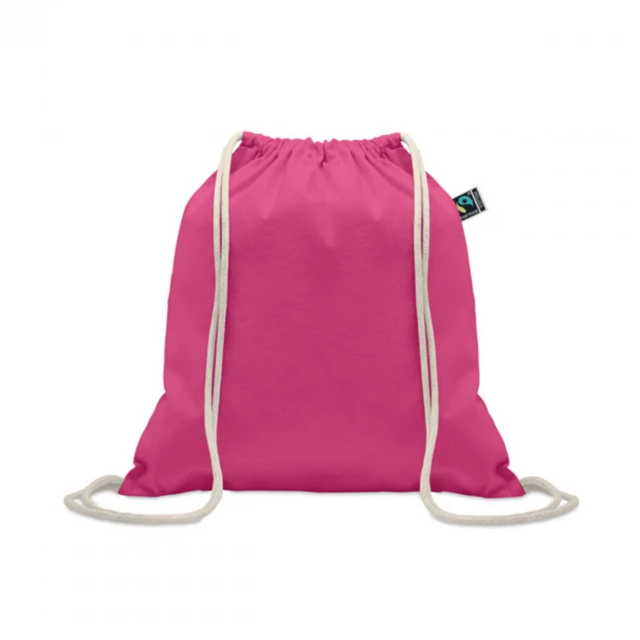 Colour Drawstring Bag Fairtrade 180gr