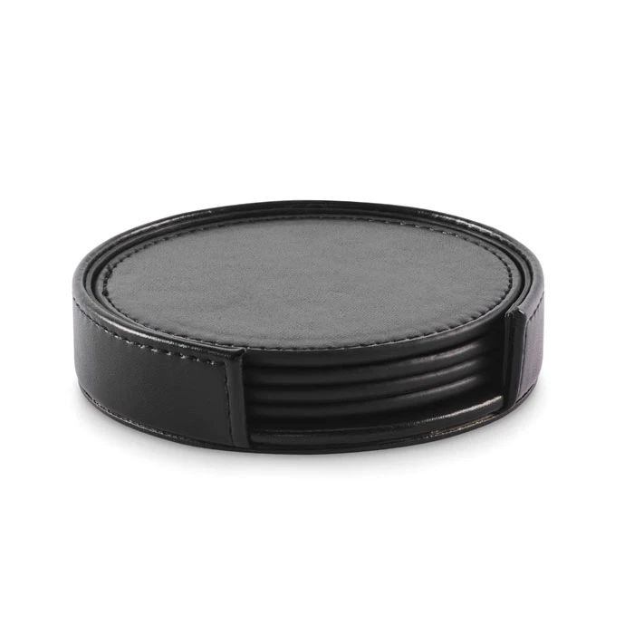 Set Of 4 PU Coasters