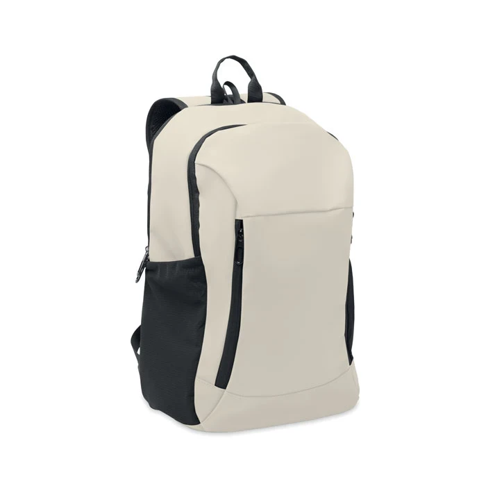 15" Soft PU Laptop Backpack 