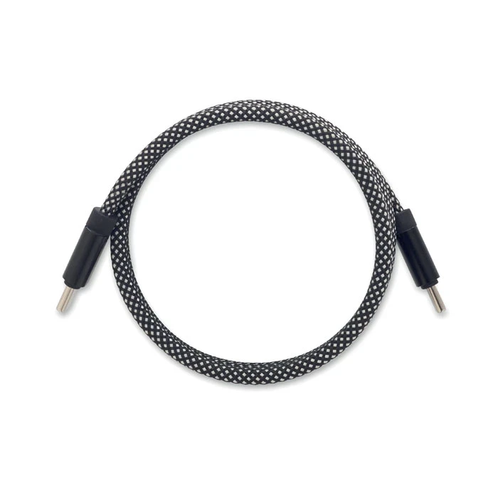 Braided Magnetic Cable In RPET