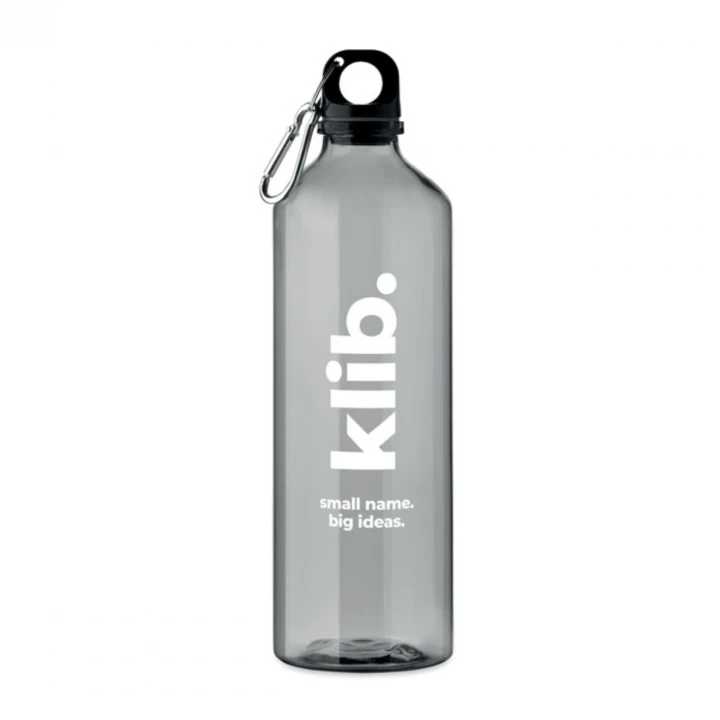 RPET Bottle with Carabiner 750ml 