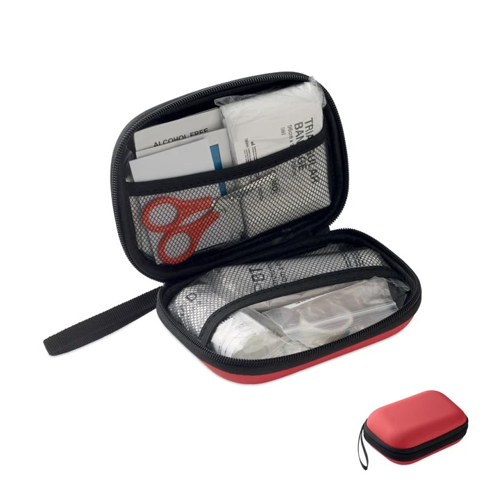 First Aid Kit In PU Case