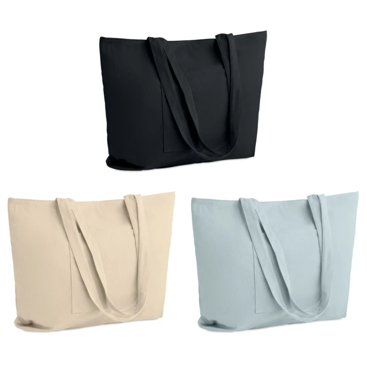 Corduroy Polyester Large Shopping Bag 220 gr/m²