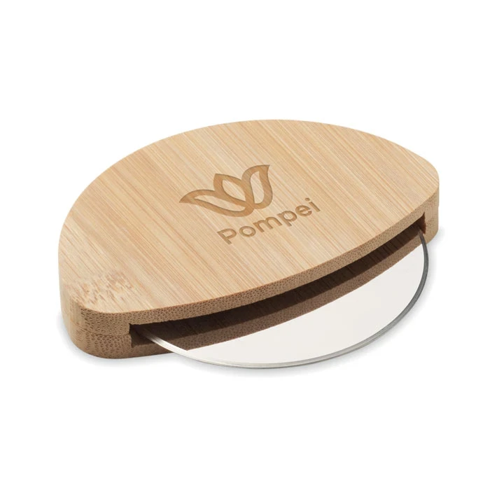 Bamboo Round Pizza Cutter