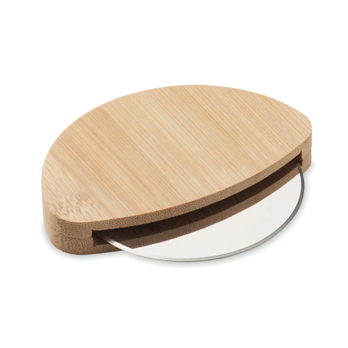 Bamboo Round Pizza Cutter