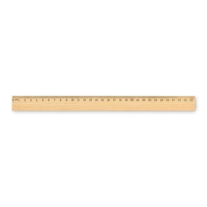 Wooden Ruler 30cm