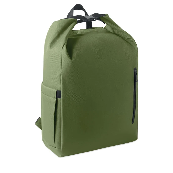 Roll Top Laptop Backpack