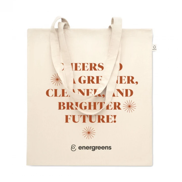 Recycled Cotton Shopping Bag 140 gr/m²