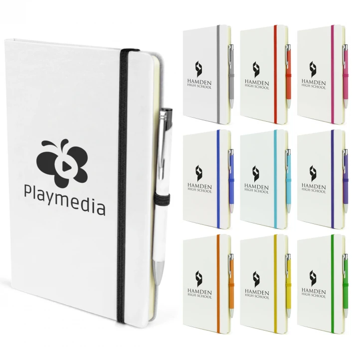 A5 Mole Mate White Notebook