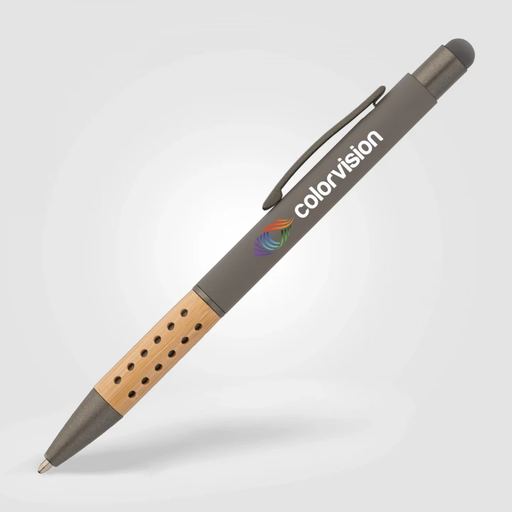 Bowie Bamboo Grip Stylus Pen