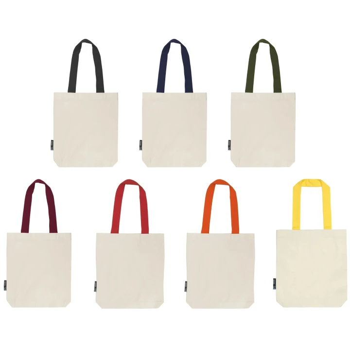 Fairtrade Organic Twill Bag With Contrast Handles Neutral®