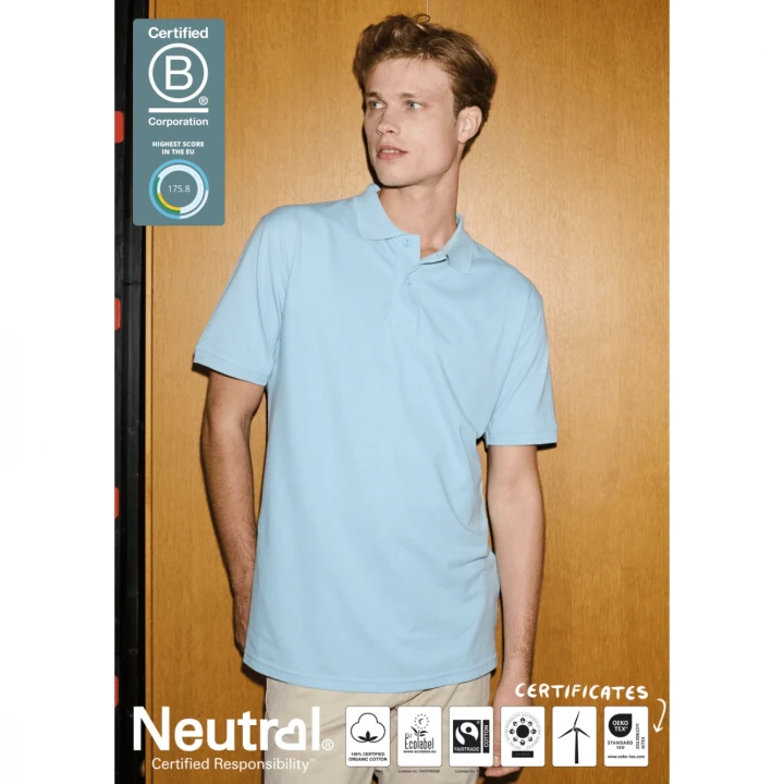 Fairtrade Organic Classic Polo Neutral® 